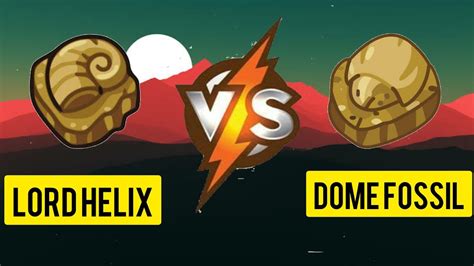 helix vs dome fossil